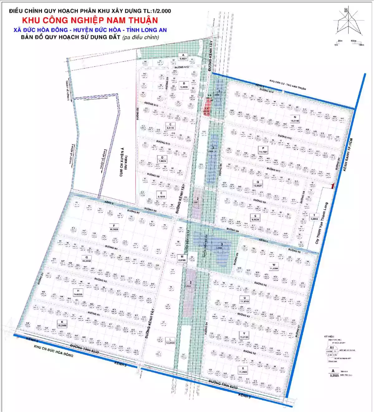 Industrial Land For Lease in Nam Thuan Industrial Park