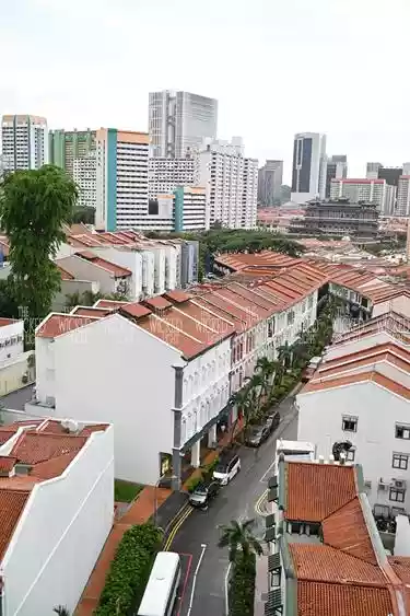 Four Storey Amalgamated Shophouses Along Duxton Road