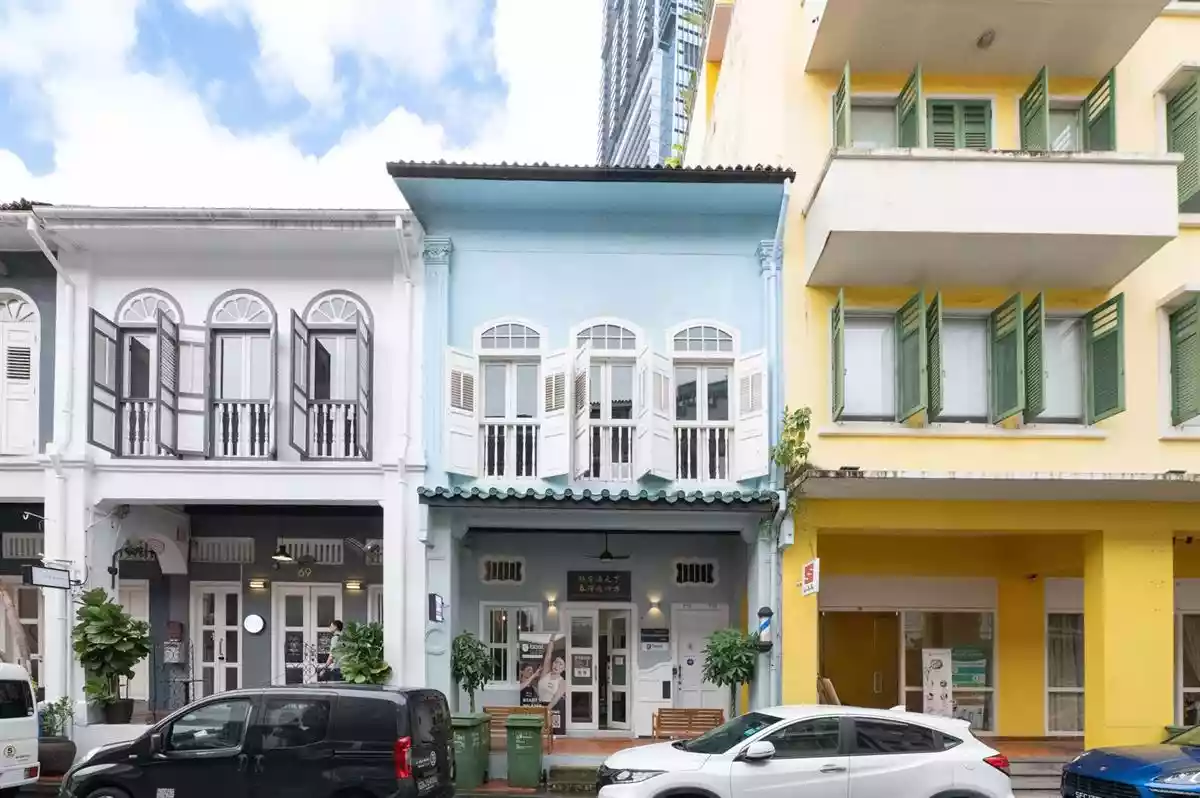 Two Storey Shophouse in 71 Tras Street Tanjong Pagar