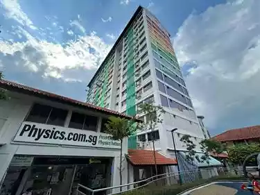Three Two-Storey HDB Shophouses Near Junction 8