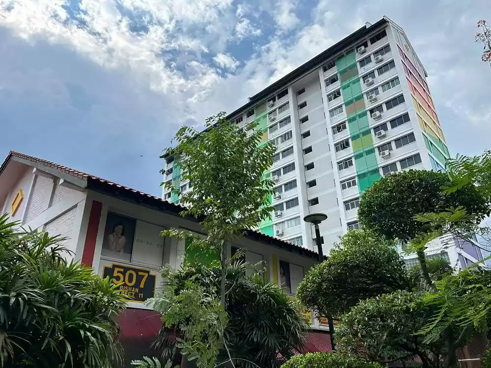Three Two-Storey HDB Shophouses Near Junction 8