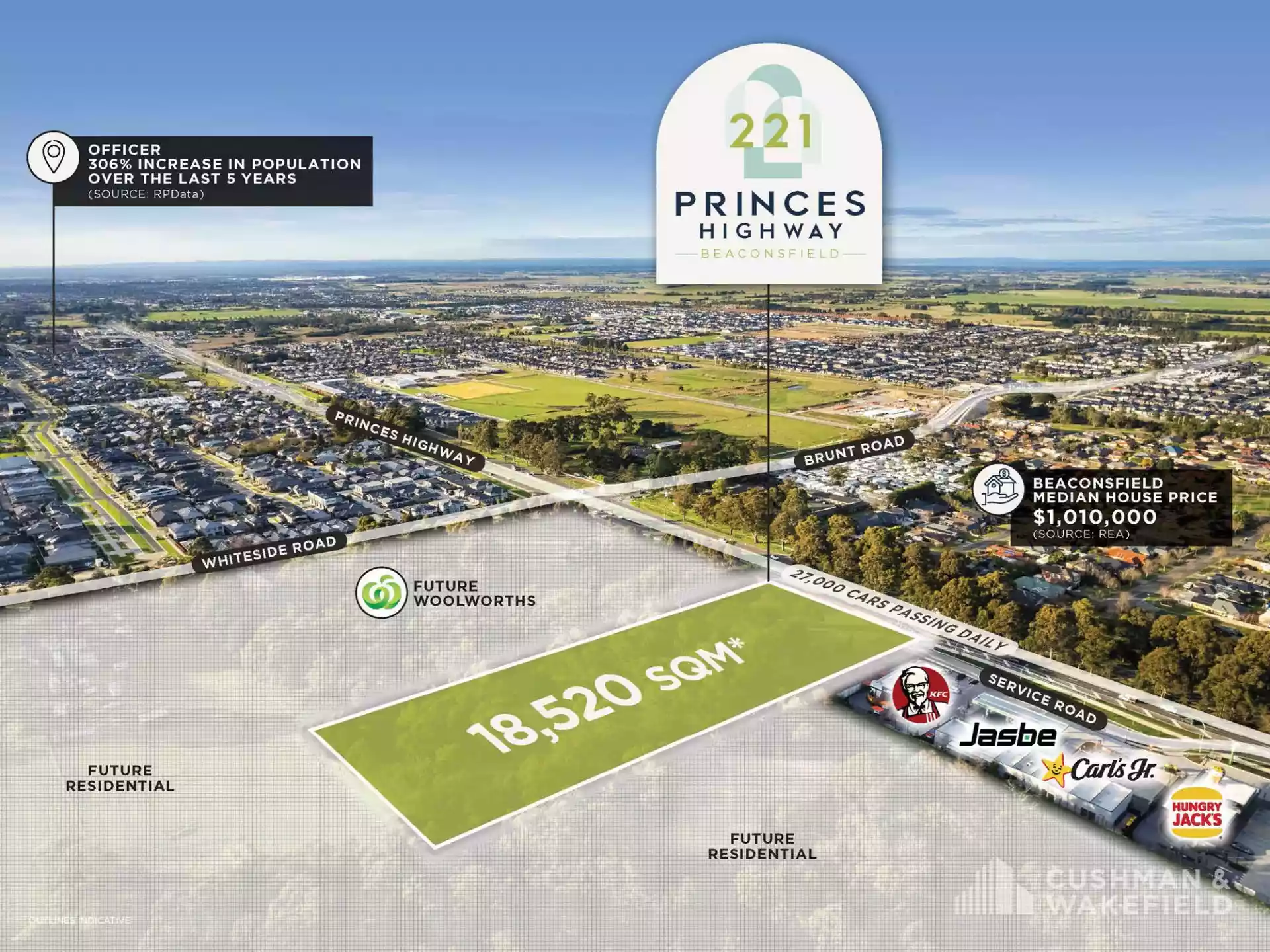 Permit Approved Mixed-Use Development Site in Blue Chip South-Eastern Growth Area