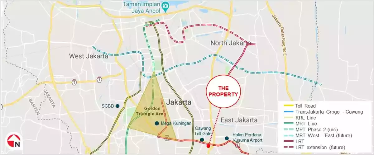 Redevelopment Opportunity of TOD Land at Cawang