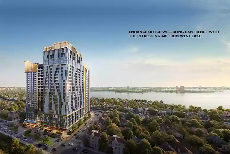 High-class office space for lease, Heritage West Lake Hanoi