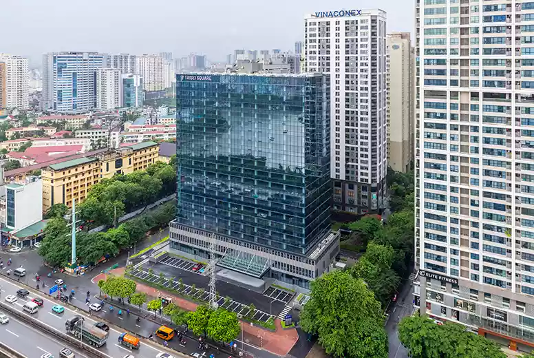 Grade A office for rent in Cau Giay, Taisei Square Hanoi