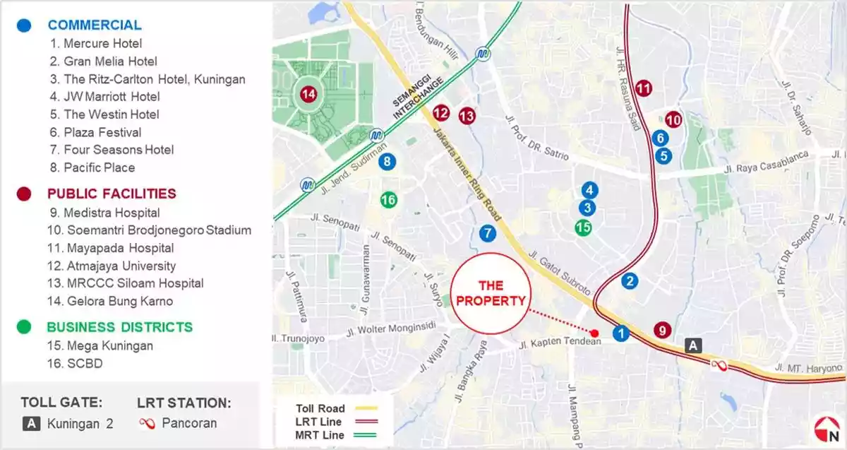 Commercial Land at Jl. Kapten Tendean No.8