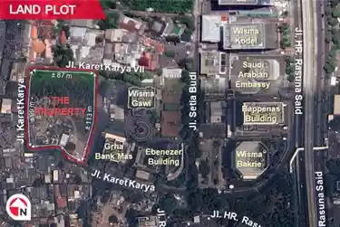 Commercial Land at Jl. Karet Karya