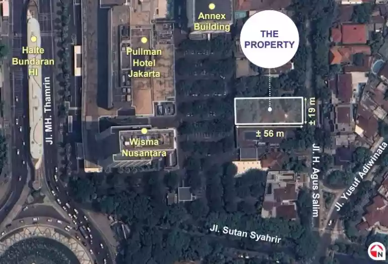 Land at Jl. H. Agus Salim No.110