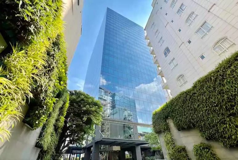 Leasing office, Sonatus Building