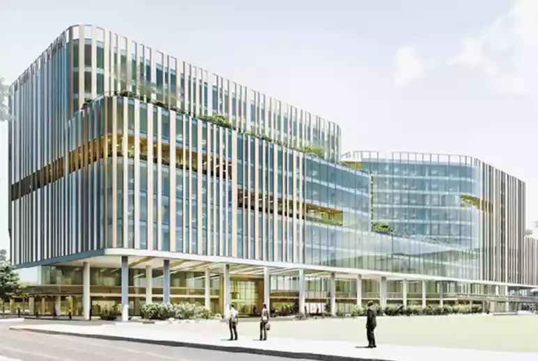 Vinhomes office space for rent, The Valley Smart City