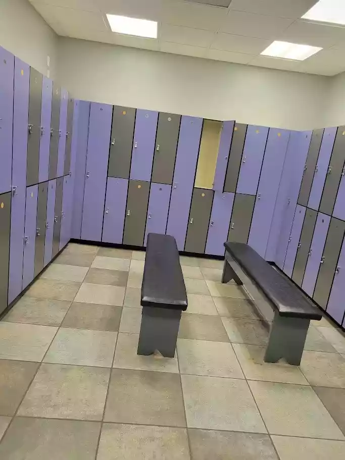 Locker room