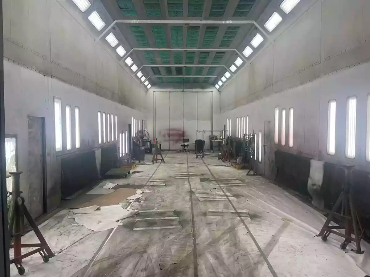 Paint booth