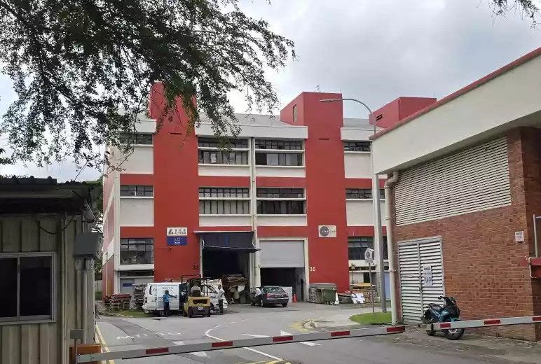 3-Storey Terrace Factory With Dormitory