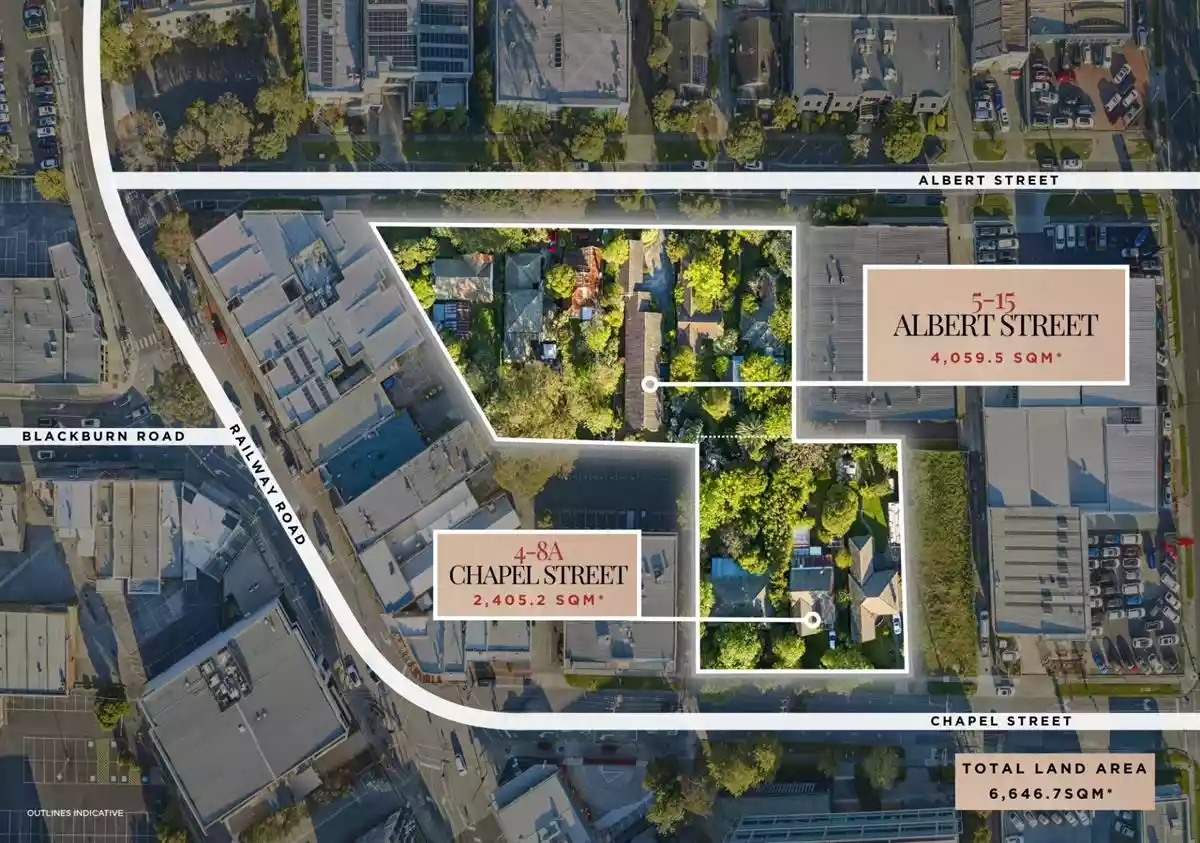 4-8A Chapel Street & 5-15 Albert Street