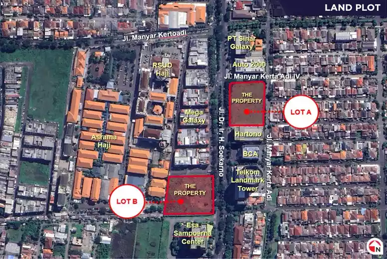 COMMERCIAL LAND AT JL. DR. IR. H. SOEKARNO