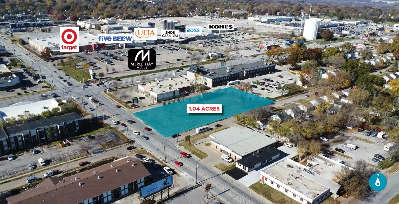 Commercial Land For Sale | 5701 Douglas Ave, Des Moines, IA