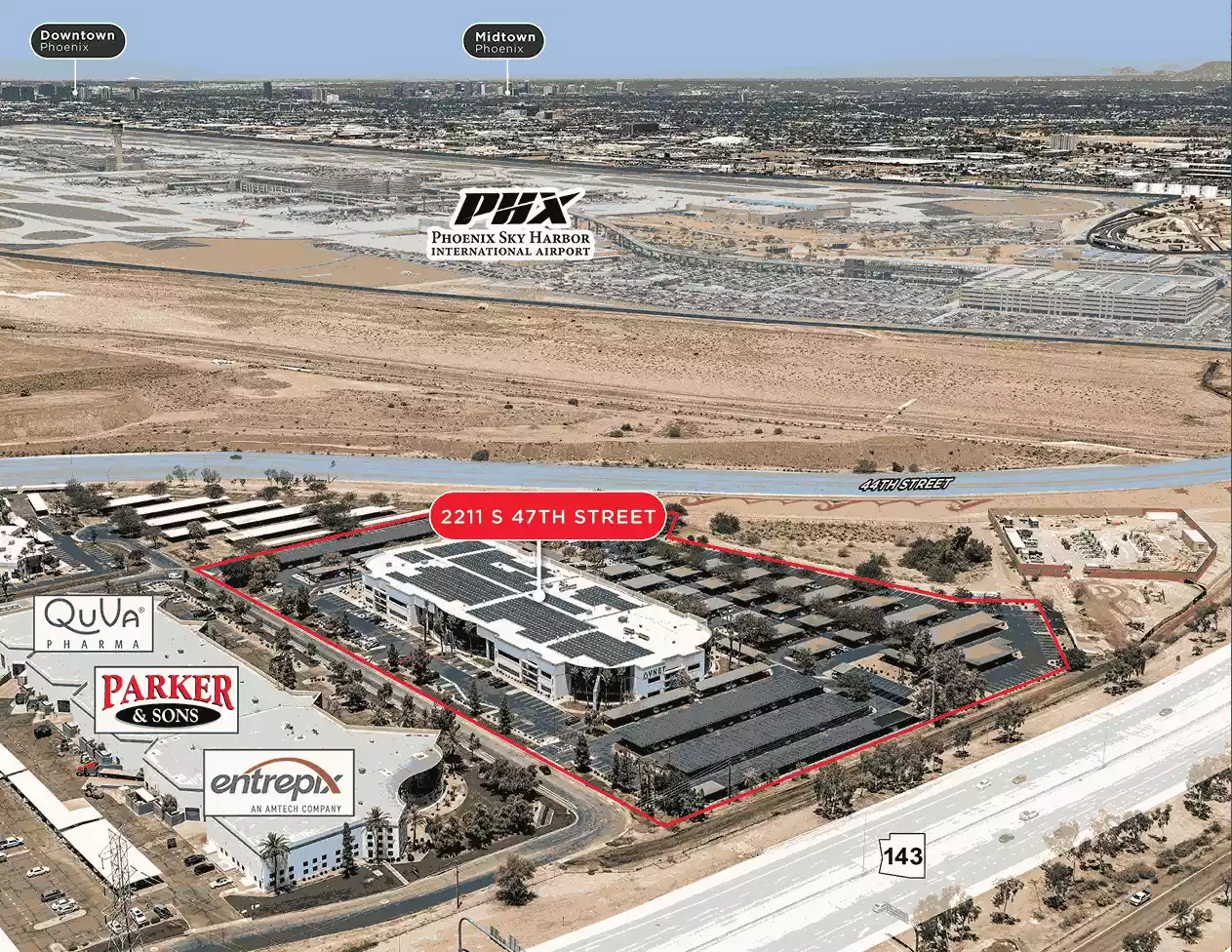 Building Aerial Photo