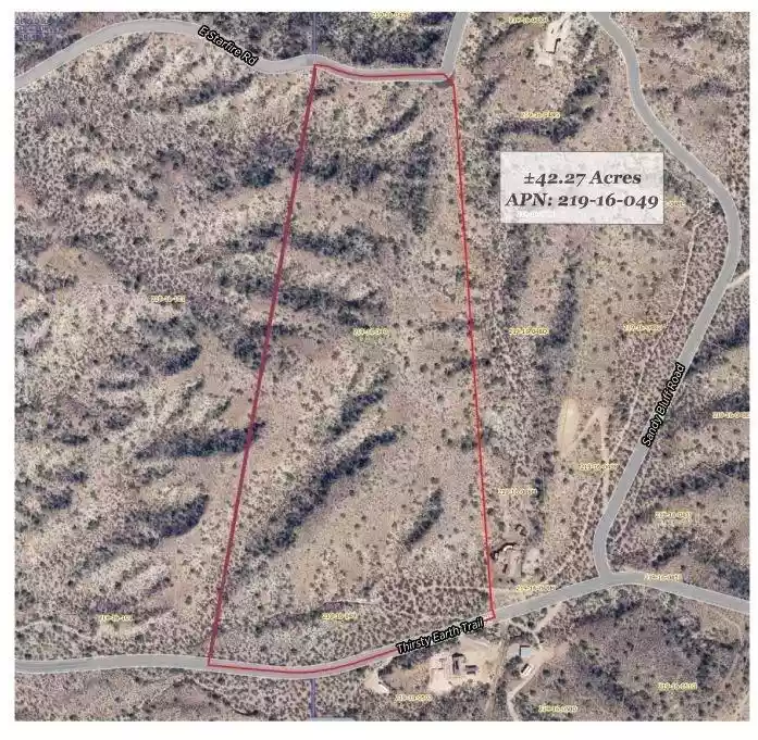 ±42.27 AC - Goldfield Ranch Aerial 