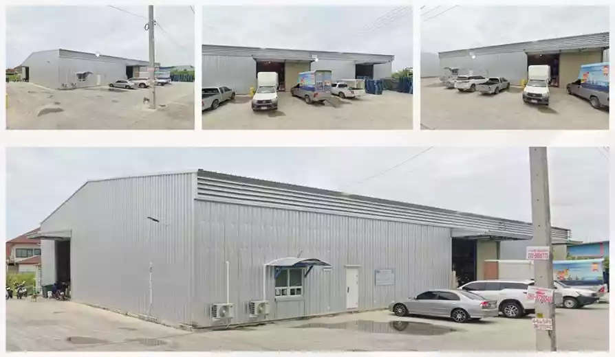 Warehouse for Lease in Banglamung, Chonburi – 1,000+ sq.m. Near Laem Chabang Port