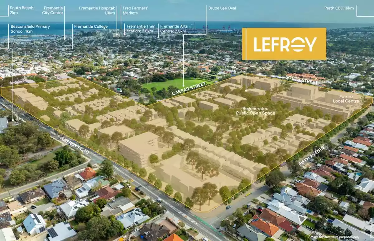 Proposed Lots/1, 2 & 3 South Street & O'Reilly Close (cnr Fifth Ave)