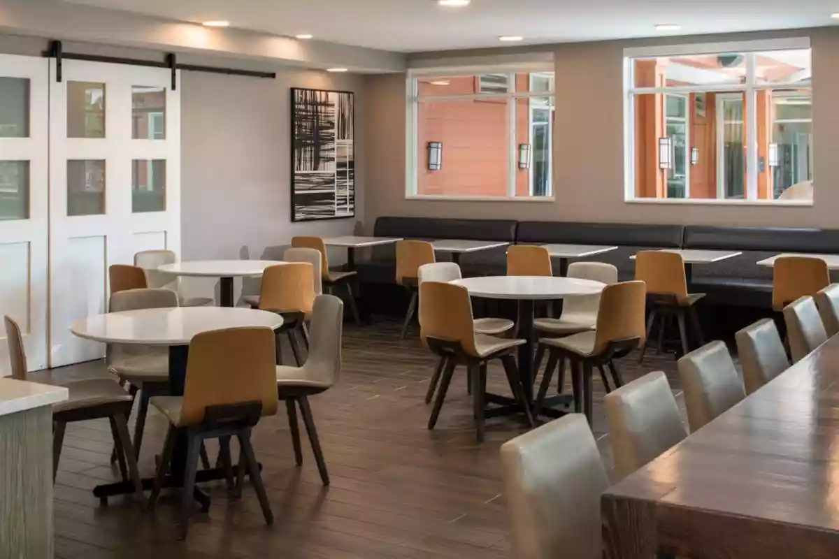 Breakfast area