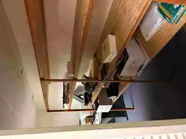 Upstairs Office Closet