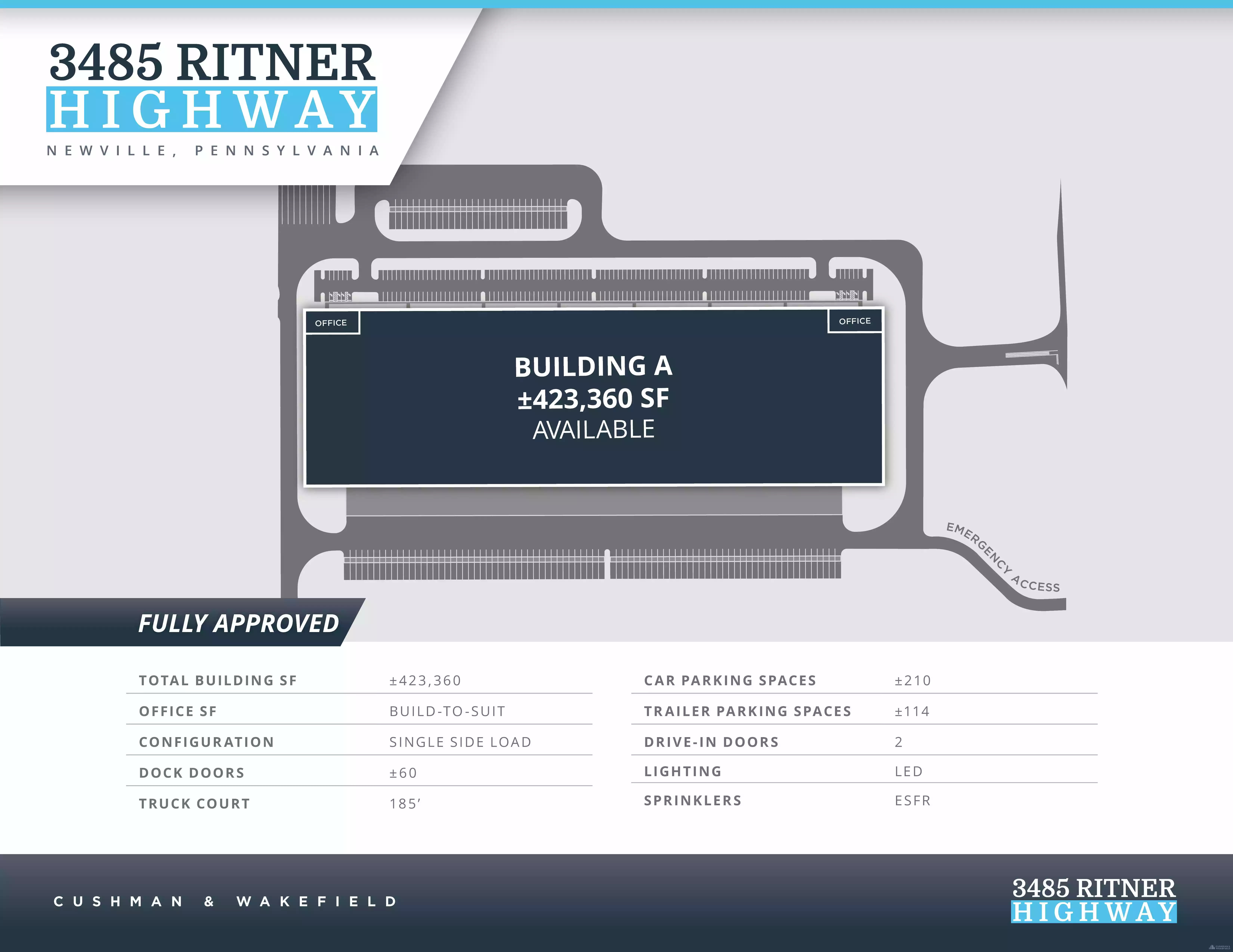 3485 Ritner Highway, Bldg. A