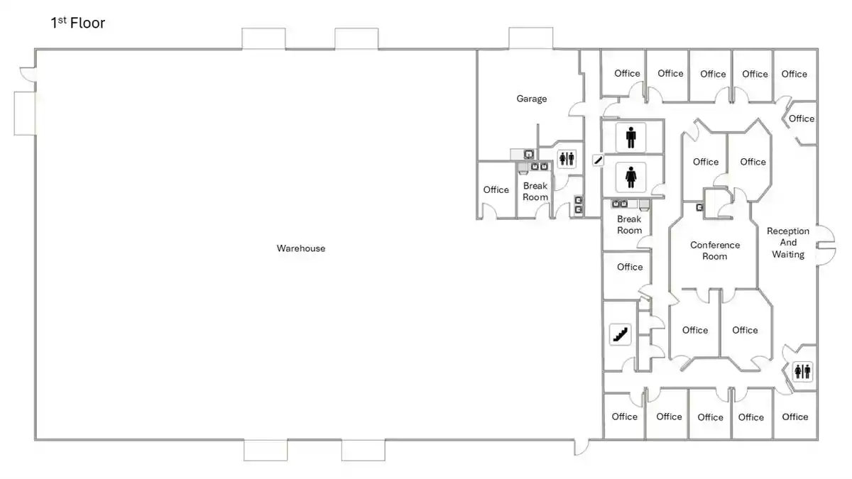 Floor Plan - 1st Floor