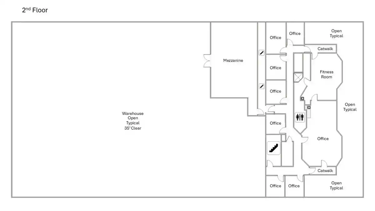 Floor Plan - 2nd Floor
