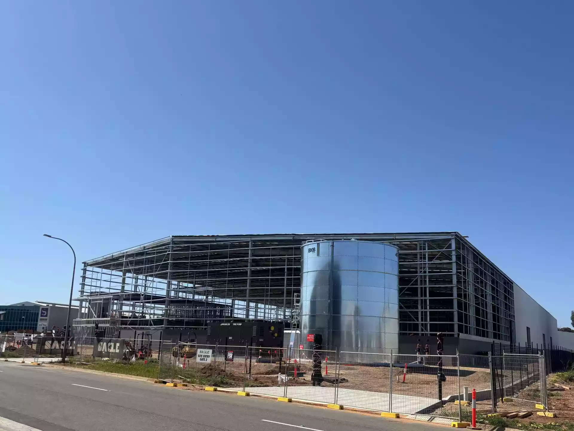 Construction Nearing Completion – First Class Industrial Facility of 9,880sqm*