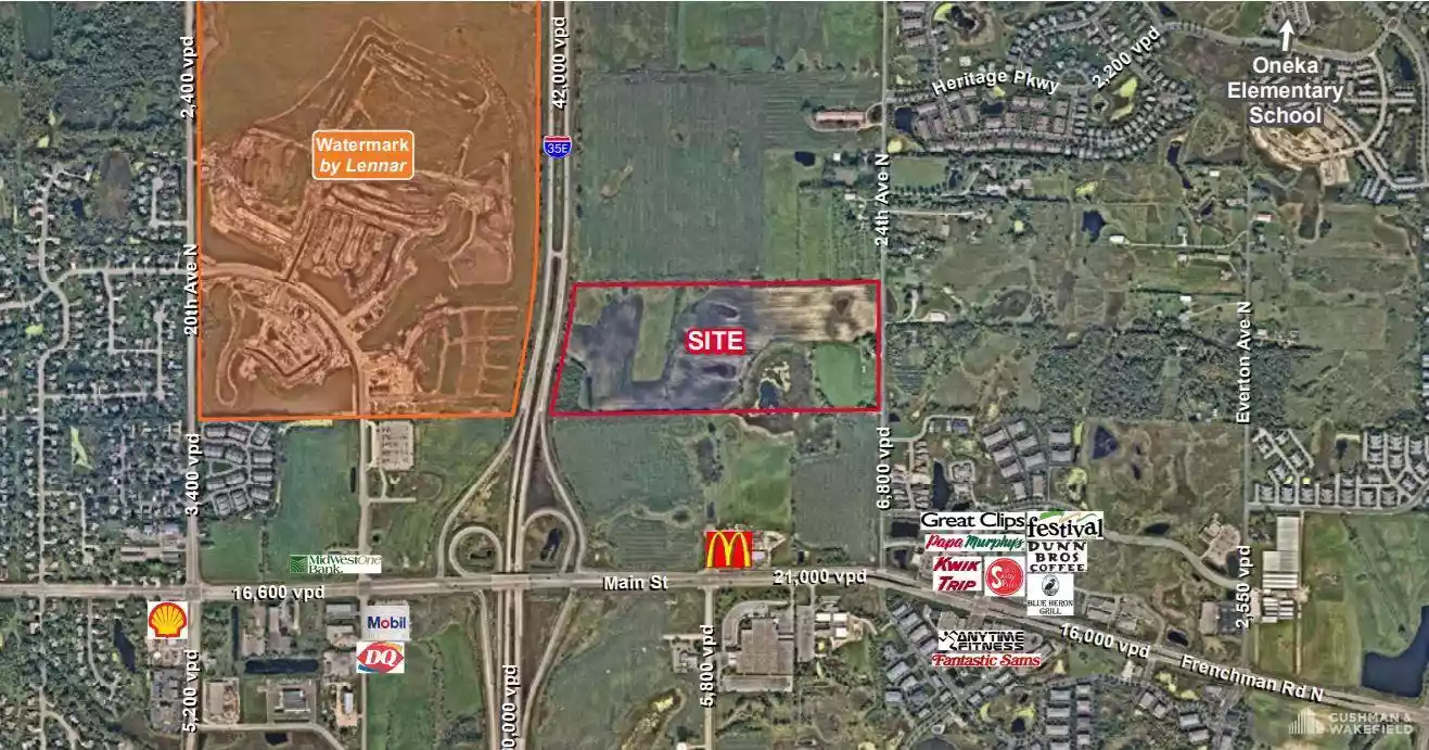 7233 24th Ave N - 54.5 Acres