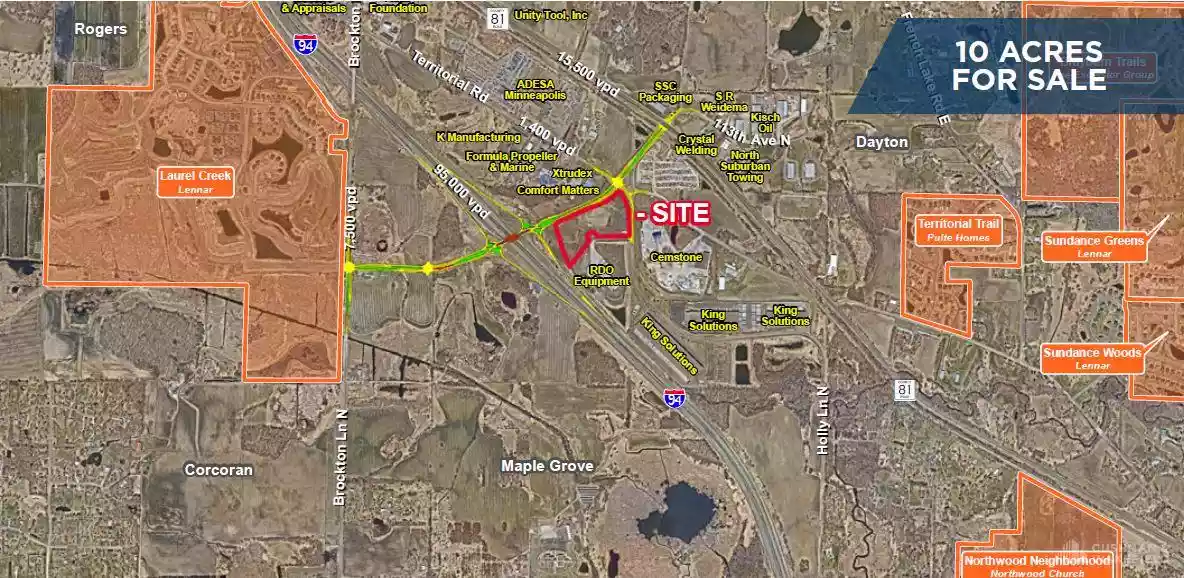 Dayton Parkway Interchange Land