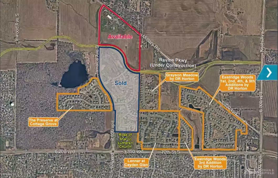9119 Military Rd - 35 Acres