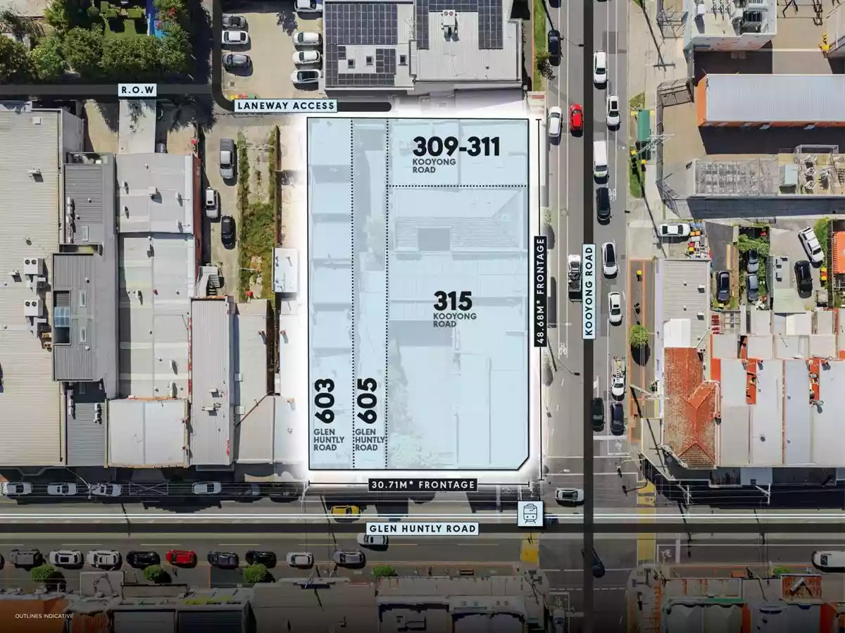 309-315 Kooyong Road & 603–605 Glen Huntly Road