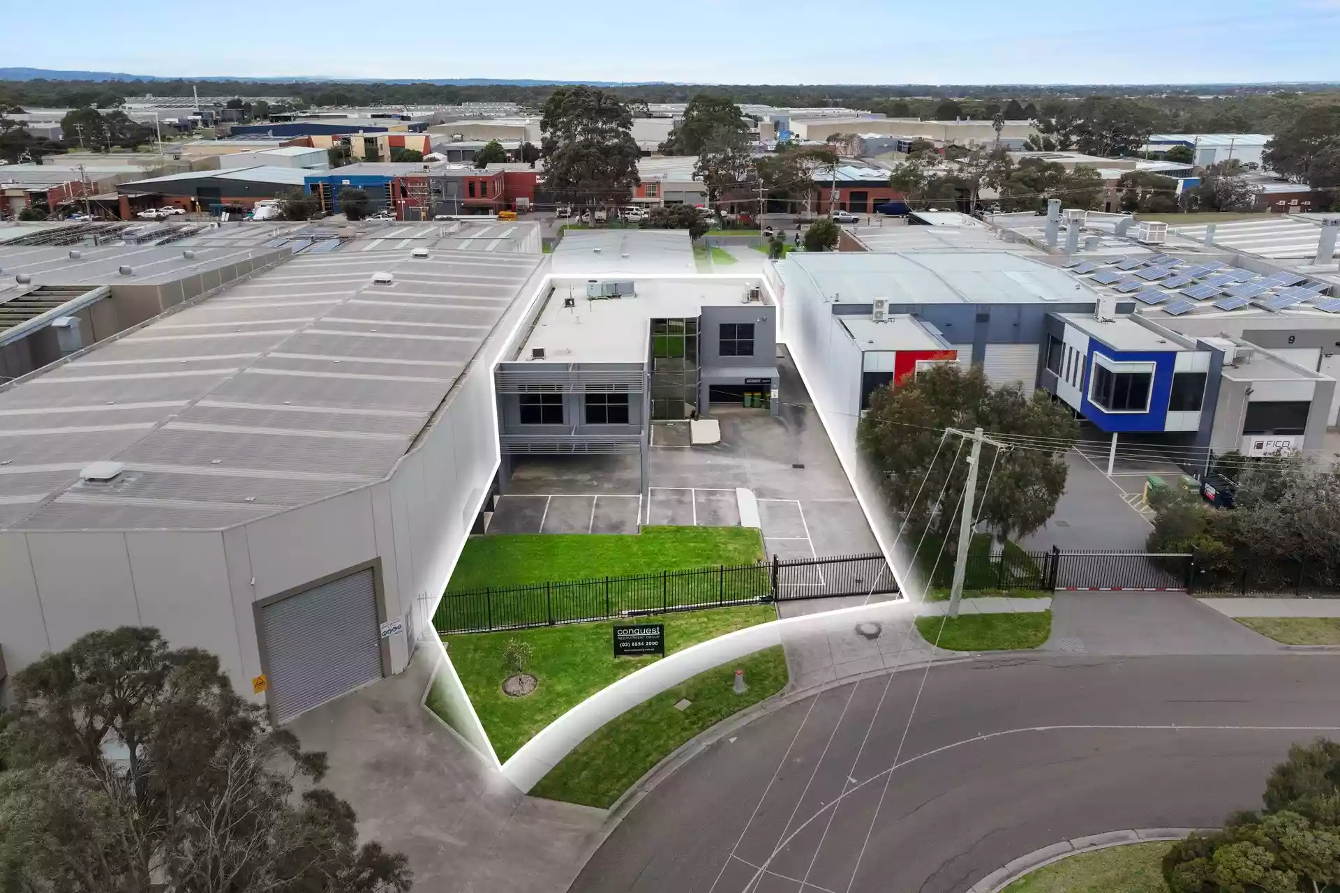 Versatile Office Facility with Low Site Coverage