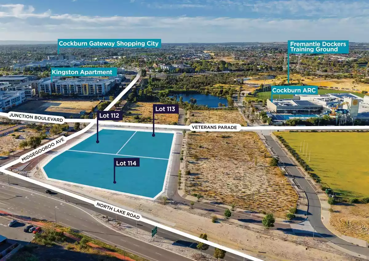 Lot 112,113,114 Veterans Parade & Midgegooroo Avenue