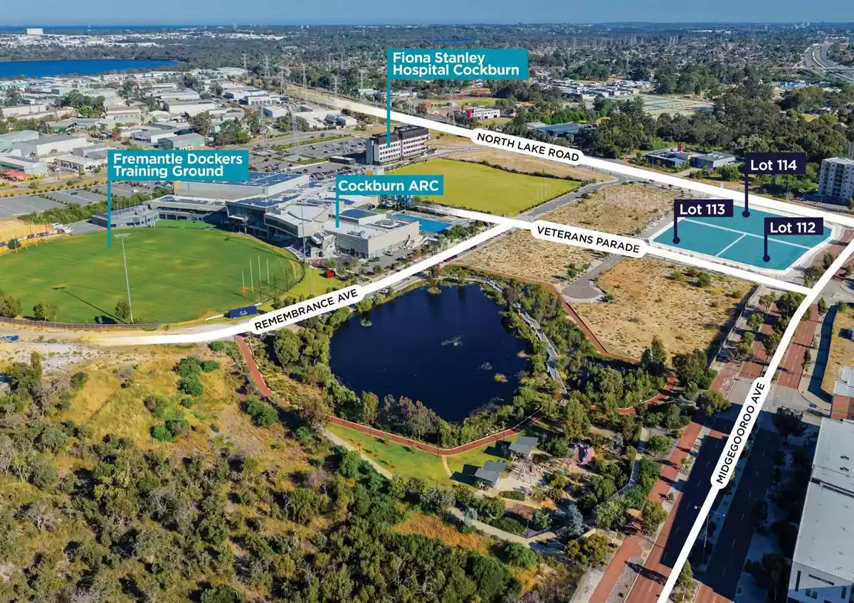Lot 112,113,114 Veterans Parade & Midgegooroo Avenue
