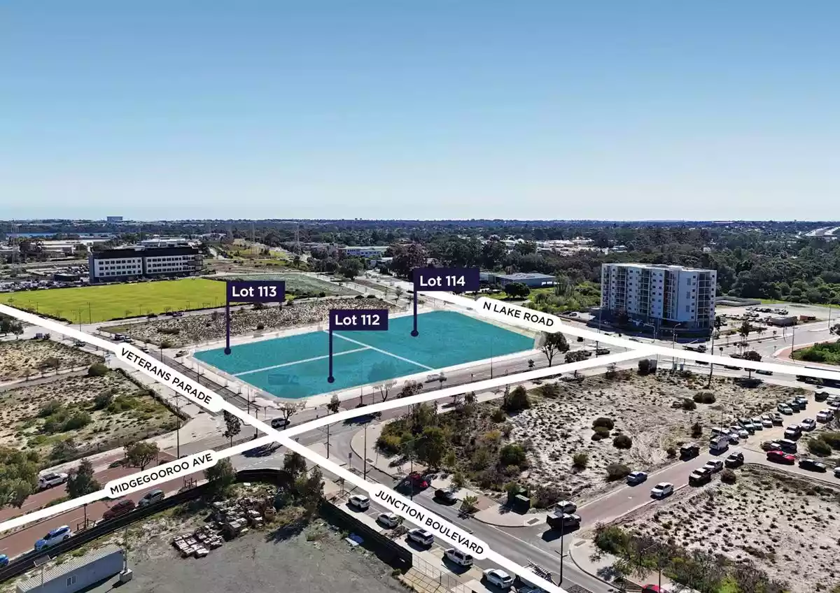 Lot 112,113,114 Veterans Parade & Midgegooroo Avenue