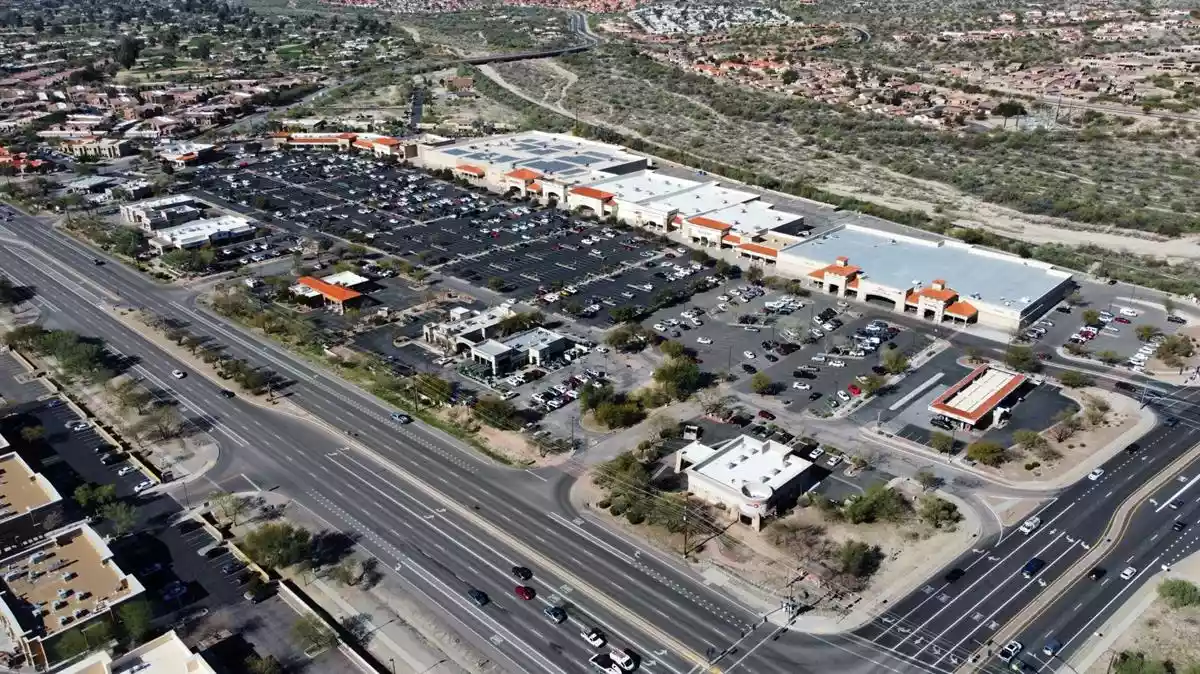 Shopping Center Aerial 