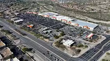 Shopping Center Aerial 