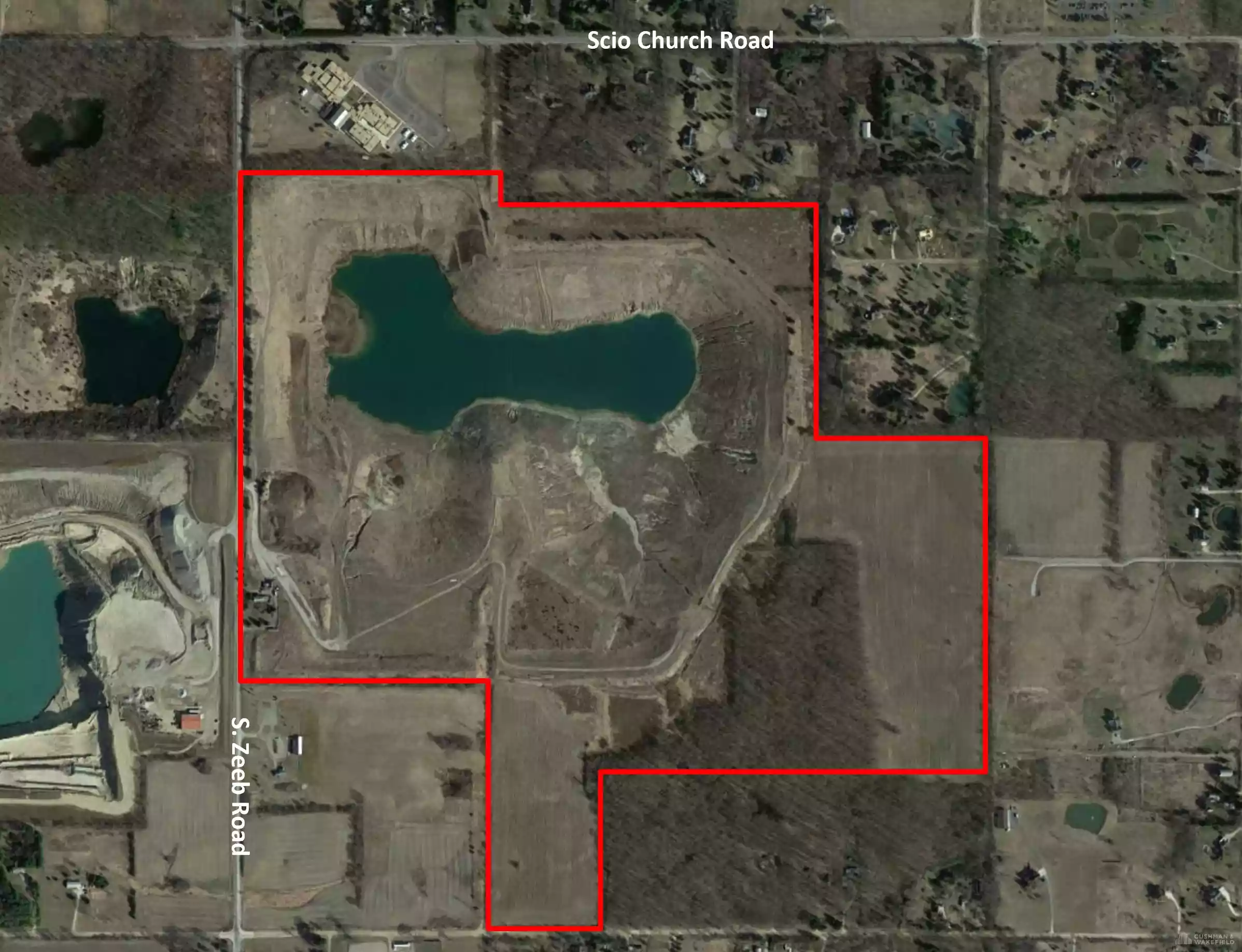 2575 South Zeeb Road - Land