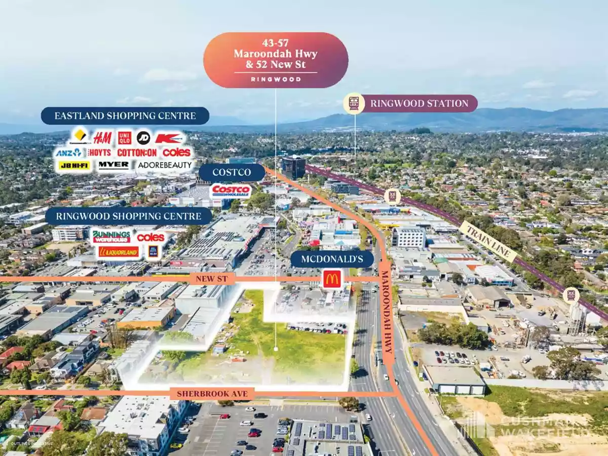 43-57 Maroondah Hwy & 52 New Street