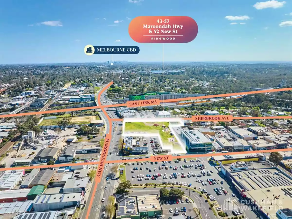 43-57 Maroondah Hwy & 52 New Street