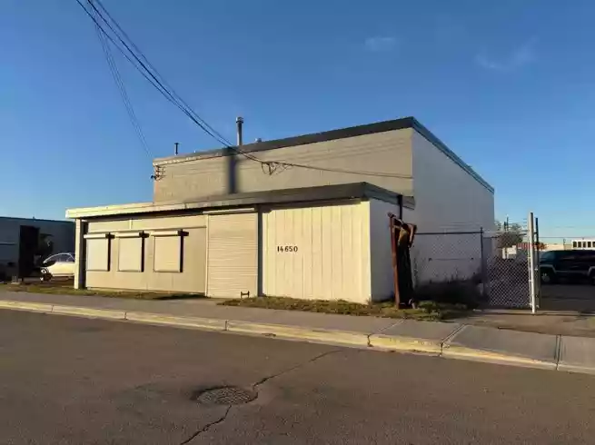 RARE SMALL FREESTANDING INDUSTRIAL BUILDING WITH YARD
