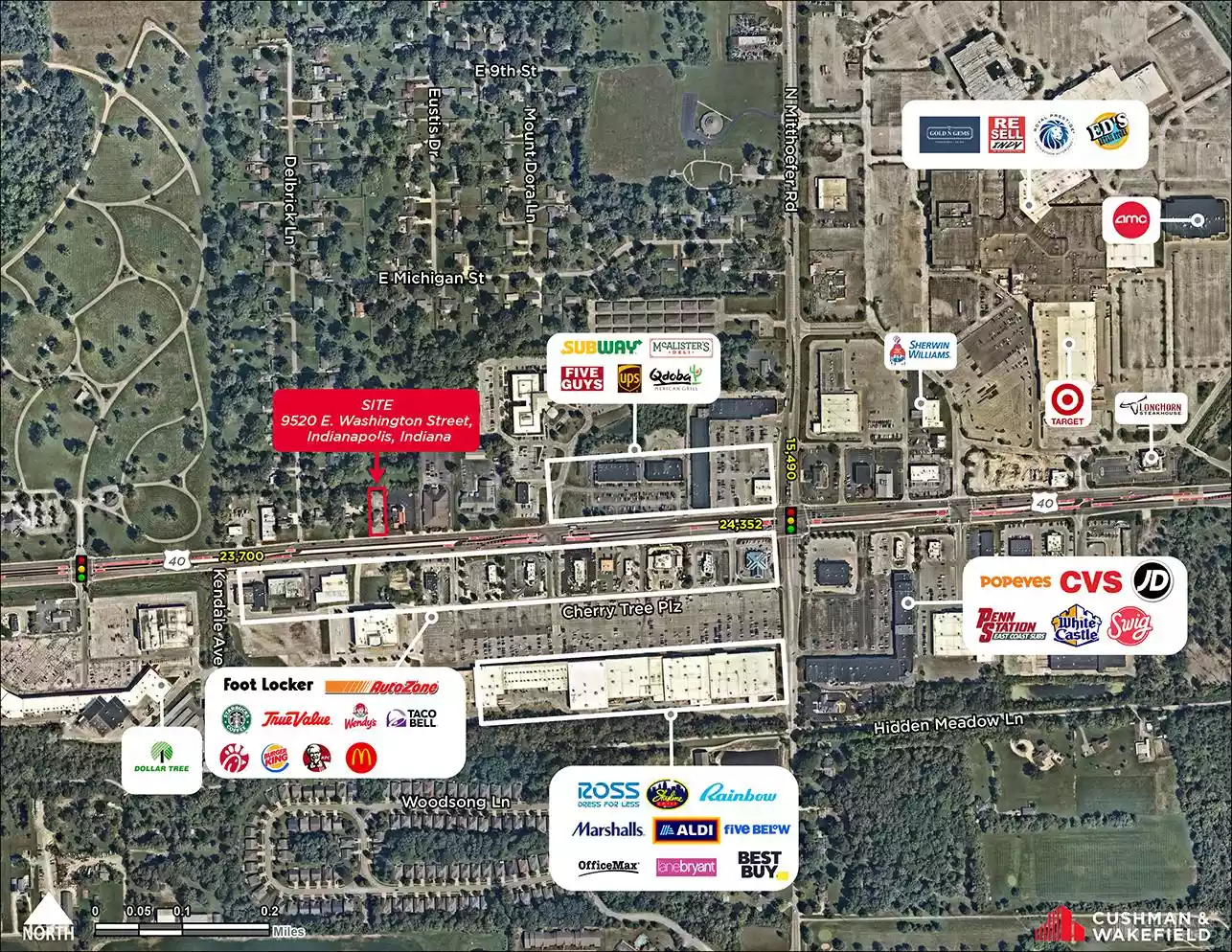 9520 East Washington Street Specialty for sale 0 SF Indianapolis 46229 ...