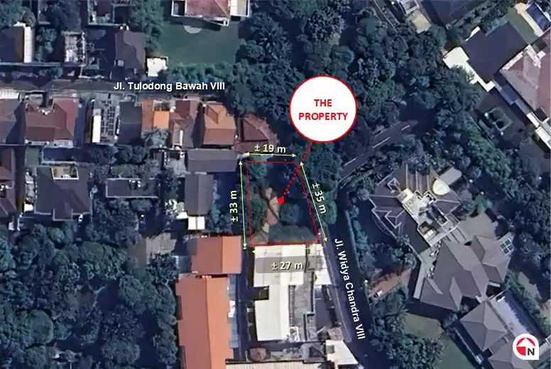 Residential Land at Widya Chandra, Jakarta