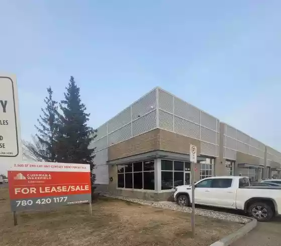 End-Cap Office Condo with Mezzanine – West End, Edmonton