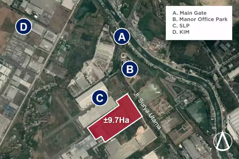 INDUSTRIAL LAND FOR SALE IN SURYACIPTA CITY